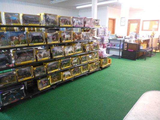 The largest selection of Breyer Model horses in a 150 mile radius.