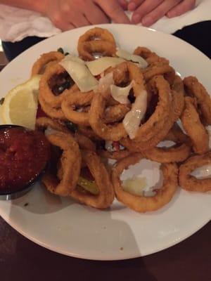 Calamari appetizer