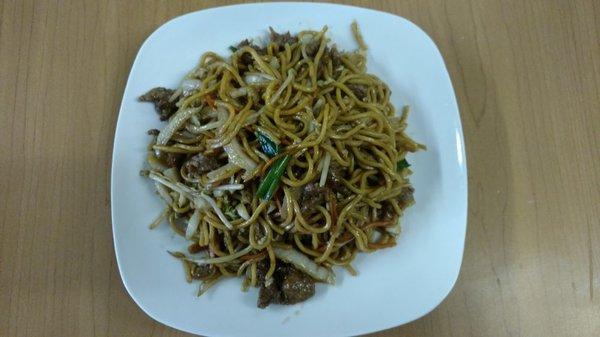 beef  lo mein