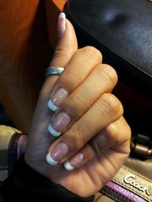 gel French manicure.