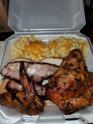 Rib/Chicken Combo