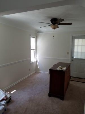 Before: dining room