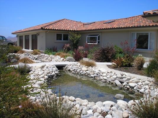 Ponds and water features bring soothing relaxation