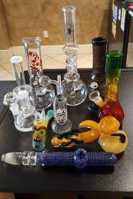 Come by and see us on your way to Hot Springs to get your medicinal supply and show us your RX card and get 10% off select glass pipes.