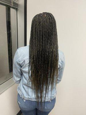 Box braid 250. Hair is included