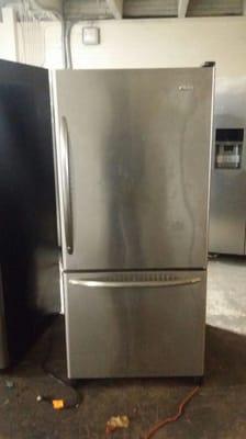 We repair and sale bottom freezer refrigerators