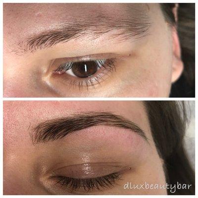 Eyebrow wax & tint