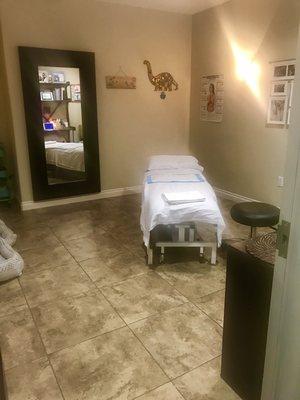 One of our treatment rooms