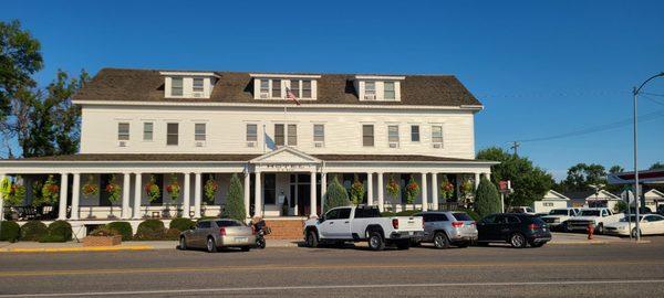 Front of hotel