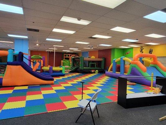 The Bounce Playhouse playroom