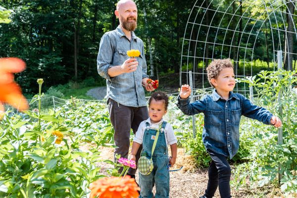 Explore the Hope Garden and trails.