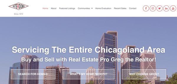 Website for Greg the Realtor, Chicago's number 1 realtor.