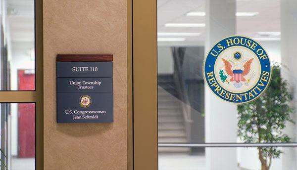 Union Township Civic Center Interior Signage