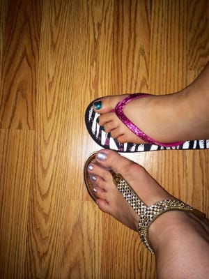 Pedicure & Polish....Very reasonable priced! Very clean! Beautiful Job! A++