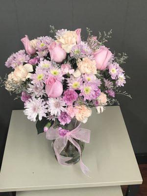 Cotton Candy Arrangement