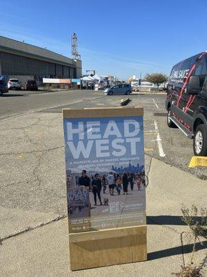 11/20/22 Head West event @ Hanger one parking entrance