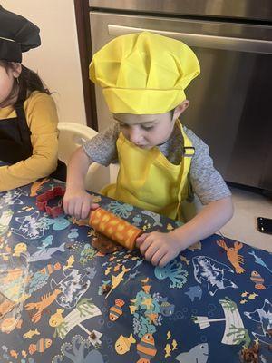 Cooking project with my favorite little people