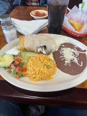 Yummy chimichanga