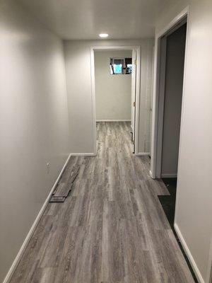 Basement hallway