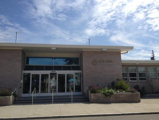 Entrance at Oakland Buddhist Center