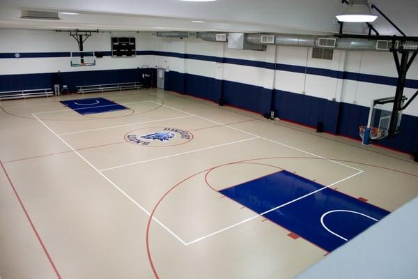 Our Indoor Basketball Court - Home of the Dwight Lions