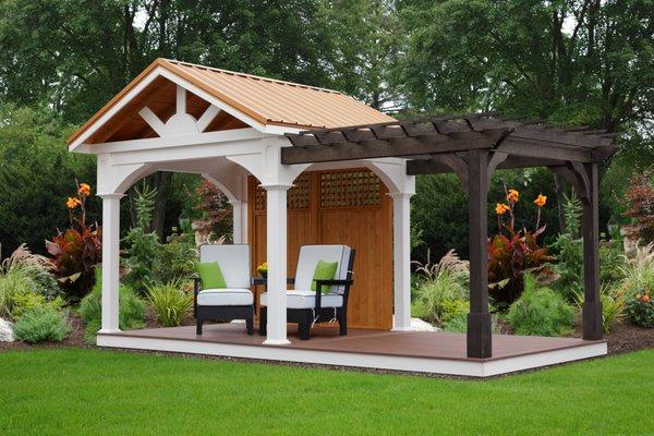 Pavilion/Pergola combo