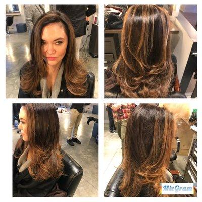 Flaviage is Flavia balayage