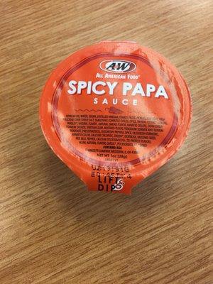 Spicy Papa!  Fun to say and a great dipping sauce for onion rings.