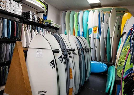 Lots of Surfboards