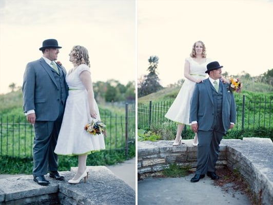 A beautiful couple posing for formal wedding photography portraits! www.michelletannerphotography.com