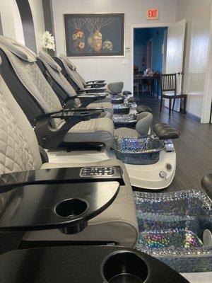 Pedicure chairs