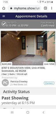 Scottsdale, AZ condo for sale