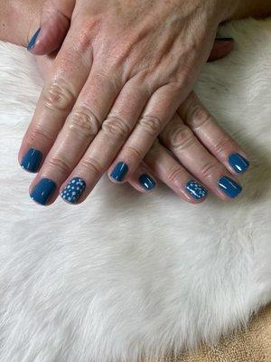 Regular Manicure with regular polish