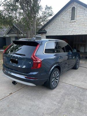 Fully detailed car with wax.