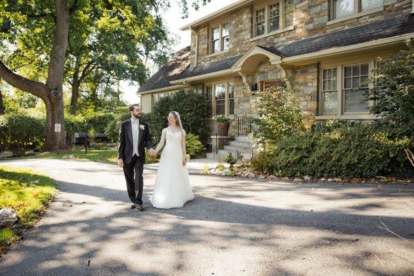 Summer wedding at the Rock Creek Mansion.