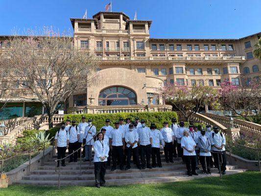 CHS students visit the Langham in Pasadena and learn the secret recipe for success in  today's competitive culinary arts industry.