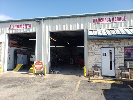 Manchaca Garage Bay Doors