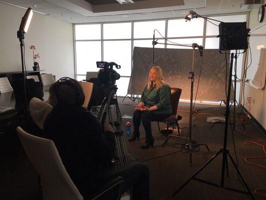 Video Interviews for the Ad Agency CreativeSpot and Adena Health