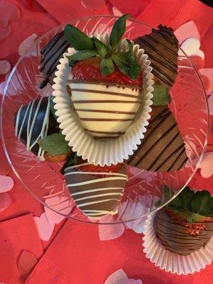 Chocolate dipped strawberries