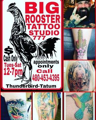 BIG ROOSTER TATTOO STUDIO