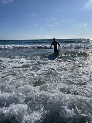 South Carlsbad State Beach with SUP from Paddle Planet!