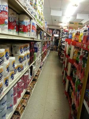 One of 3 aisles