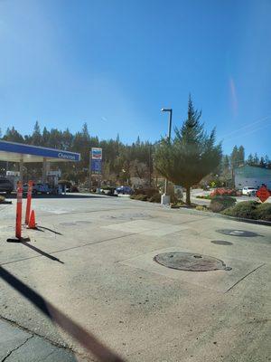 Chevron gas station