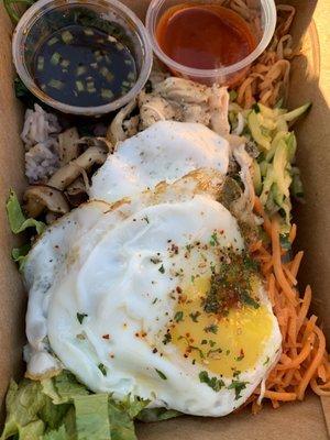 Bibimbap to go! Yum