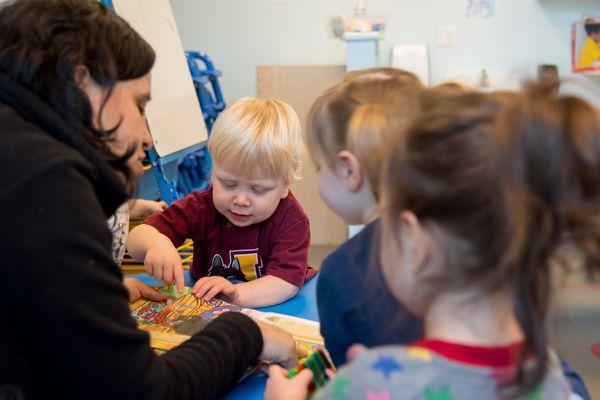 Group time in our Twos Room.