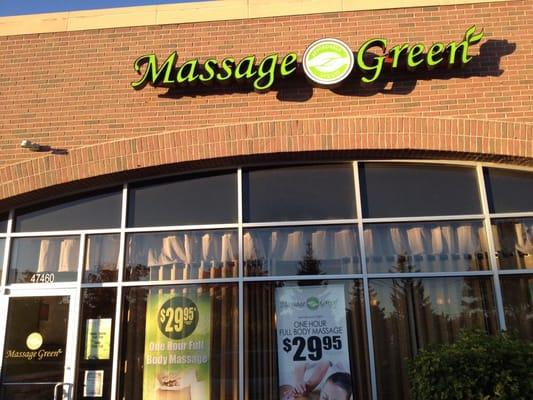 Massage Green of Novi