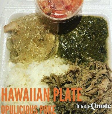 HAWAIIAN PLATE