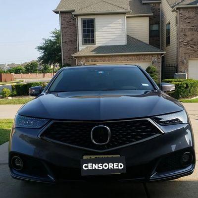 Acura TLX cleaned with out basic $45 hand wash!