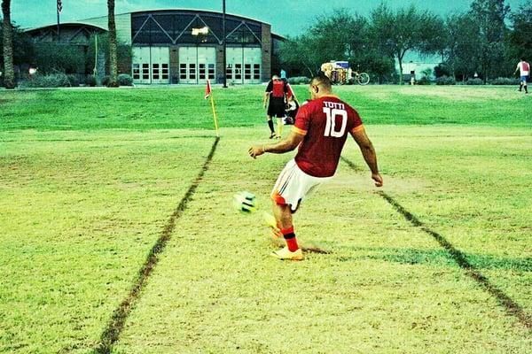 From a game at barrios unidos.