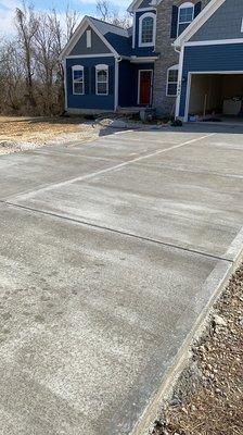 New drive way we installed in March 2021